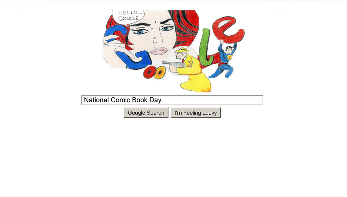 google comic Comic Book doodle Google Doodle