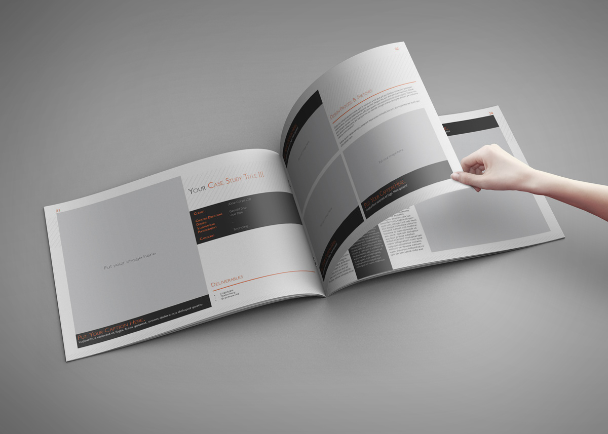 a4 Booklet creative designer elegant idml InDesign photo Album photographer portfolio