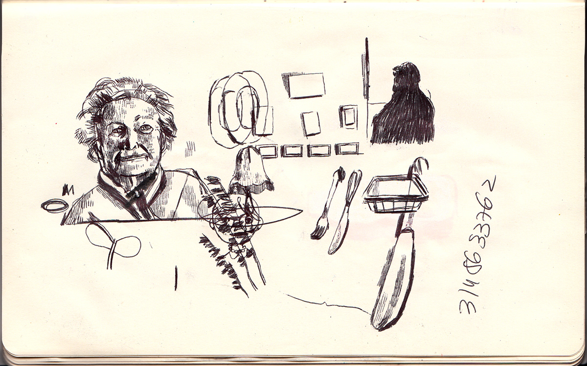 Santiago Guevara ilustracion sketchbook