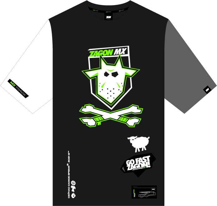 apparel branding  extreme Motocross mx Racing sport stickers streetwear tshirt