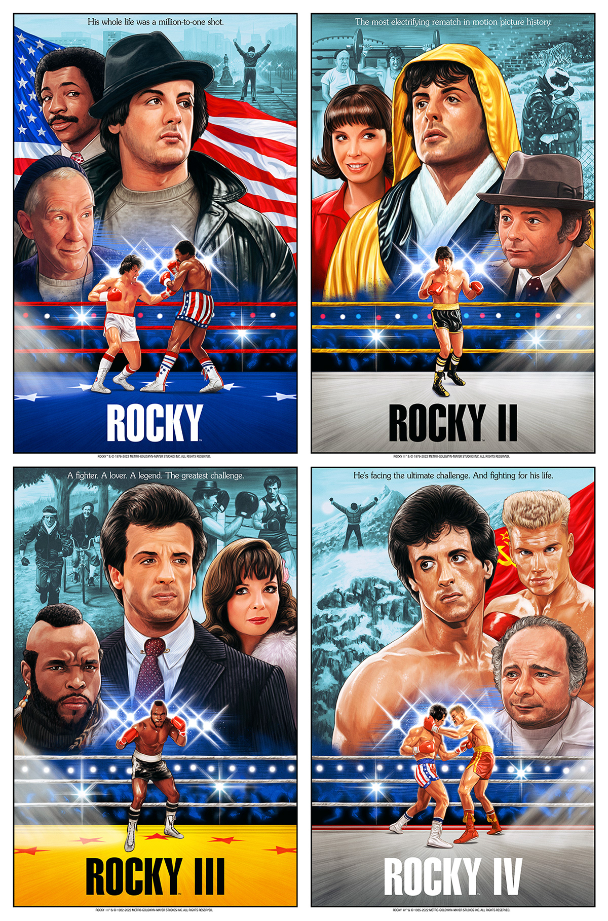 Digital Art  Drawing  ILLUSTRATION  movie poster Movie Posters Portrait Painting Rocky rocky balboa rockybalboa Sylvester Stallone