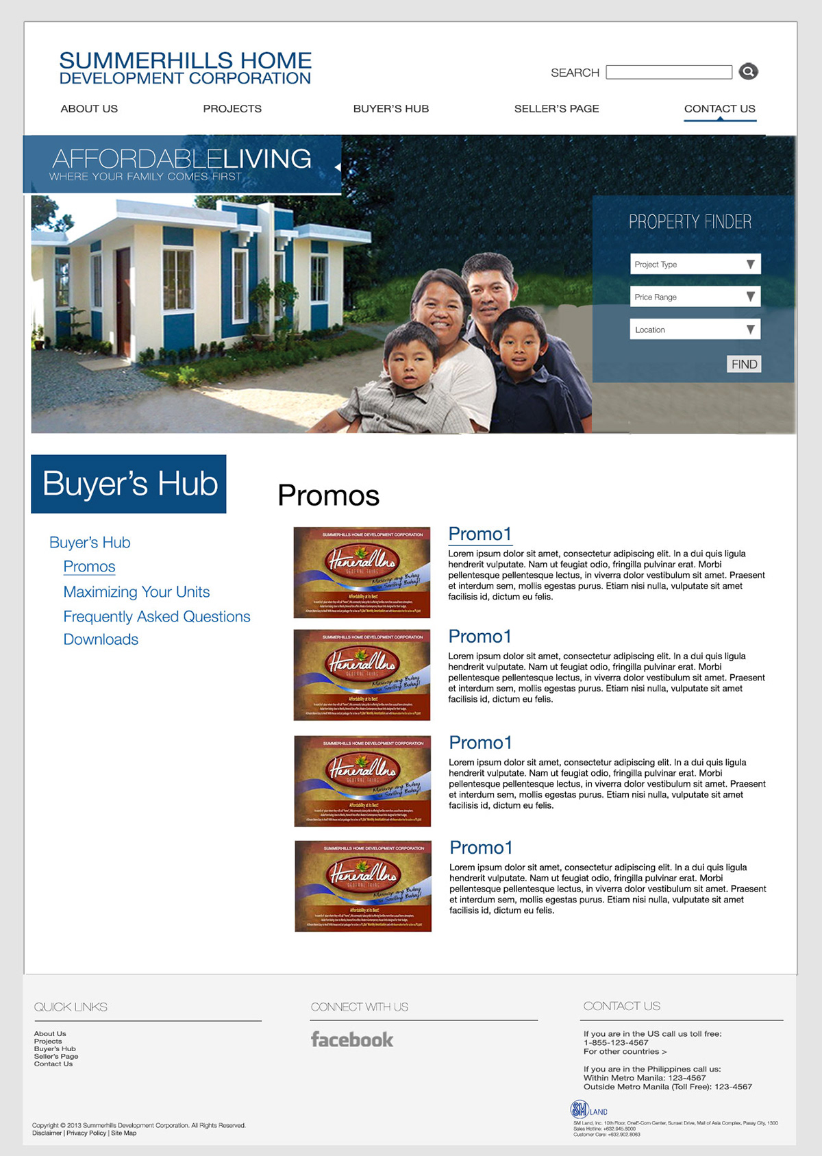 summerhills Website Design real estate