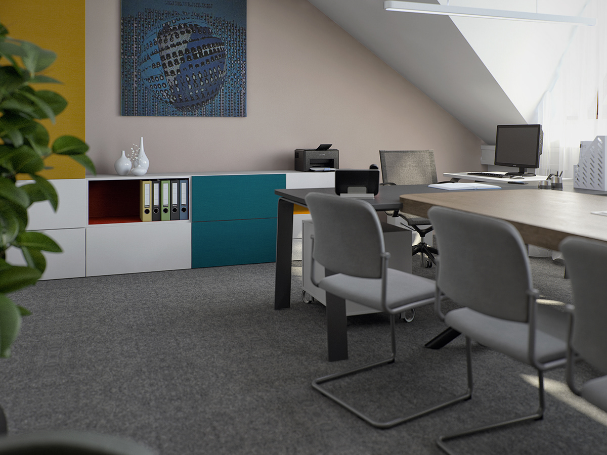 conference room Modo 701 3D Visualization
