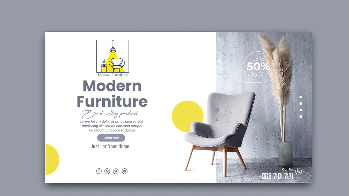 Advertising  brand identity designer Furinture  Interior Logo Design photoshop