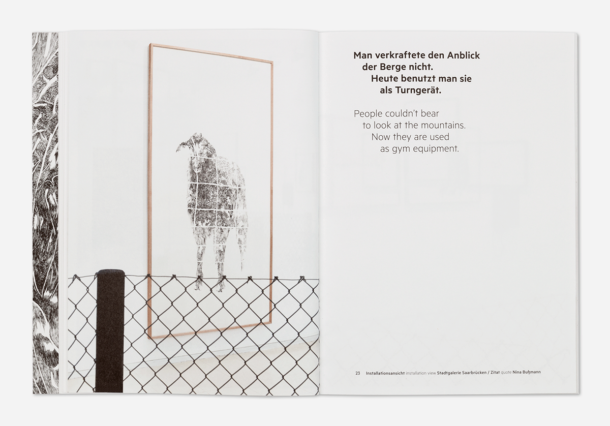 book design exhibition catalogue gabriela oberkofler