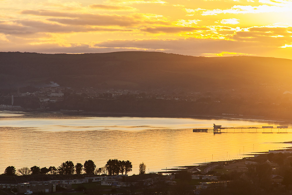 Evening light photography