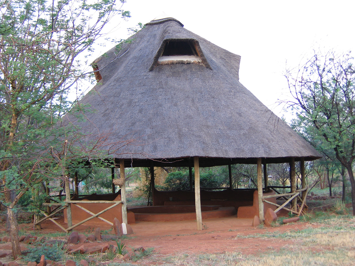 south africa Earthbag Sustainable Rustenburg thatch Earth plaster Outdoor classroom