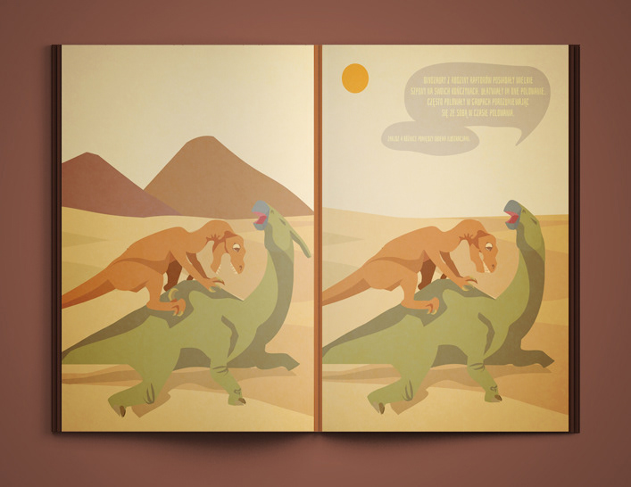 dinosaurs children's illustration children coloring book