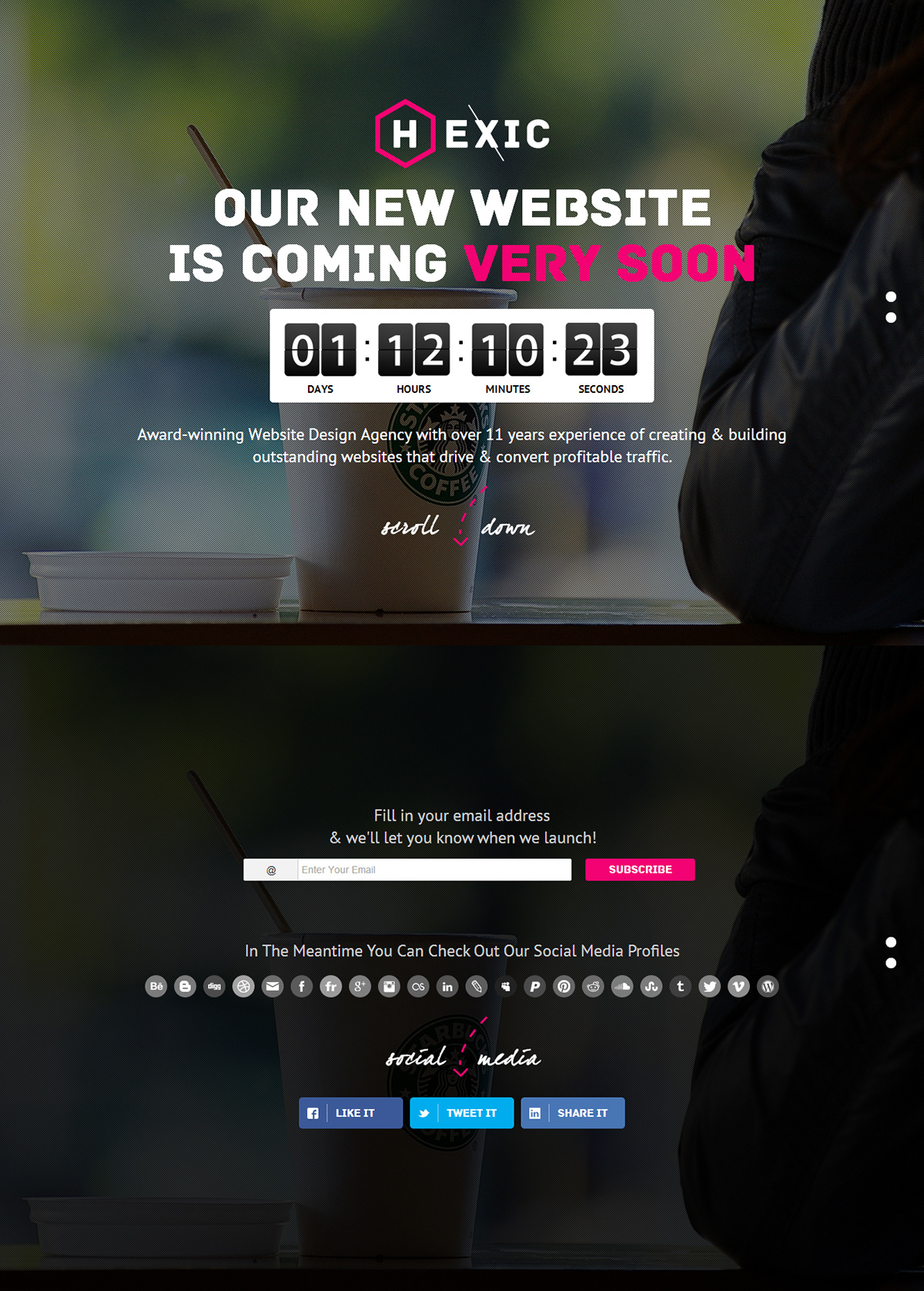 countdown  coming soon under construction website template  HTML5 html5 template Web Template