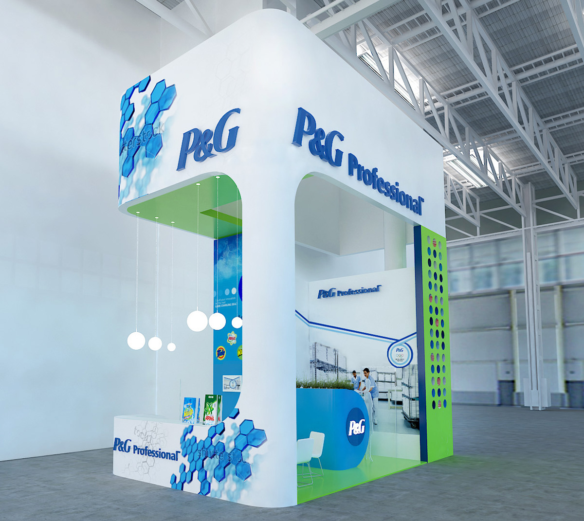procter&gamble Exhibition  Stand