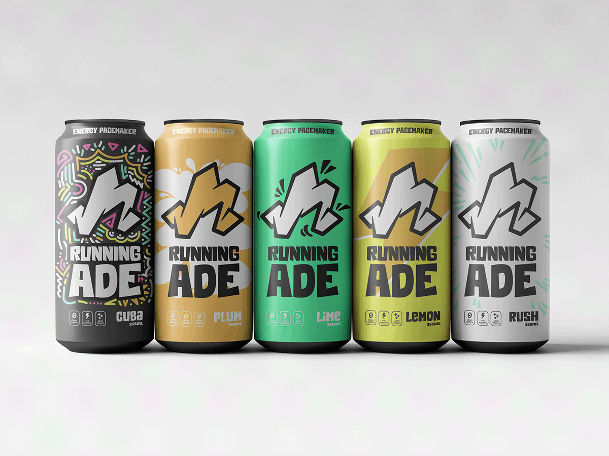drink Packaging brand identity Logo Design Graphic Designer branding  energy graphic Brand Design logo