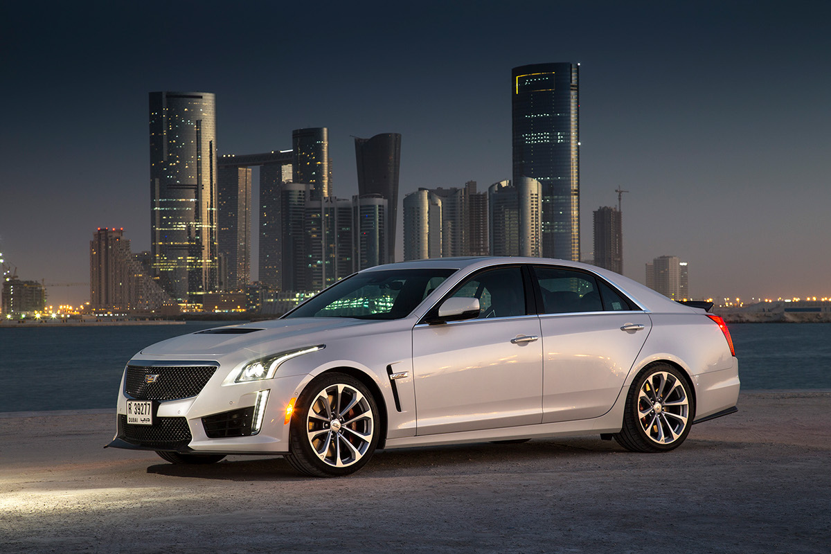 Cadillac CTS-V GM Middle East PR teaser campaign.