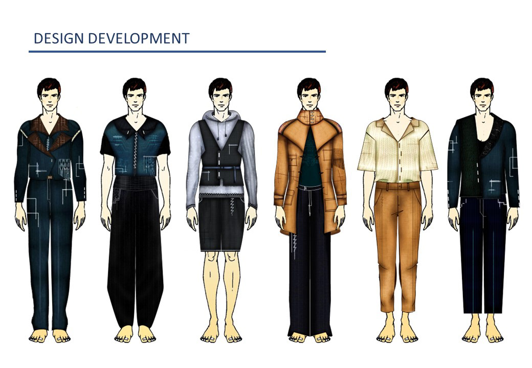 Fashion  fashion design Menswear design portfolio ILLUSTRATION  concept digital digital illustration men