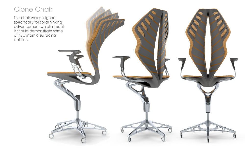 solidThinking inspire inspired evolve Christian elder furniture chair