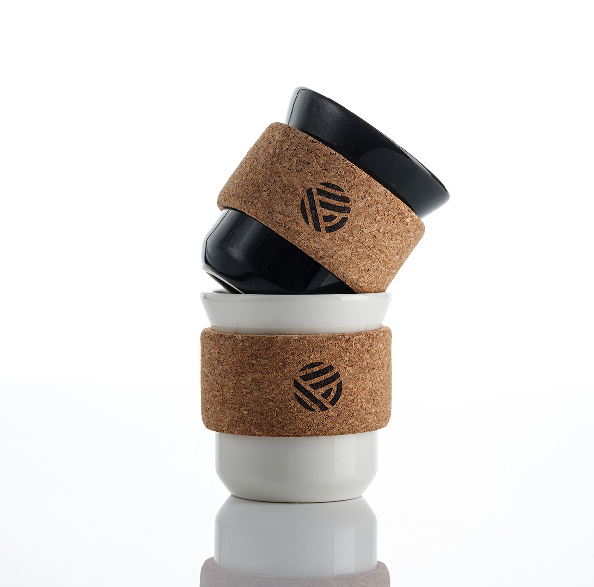 ceramic Coffee coffee cup cork design ILLUSTRATION  industrial design  product product design  product development