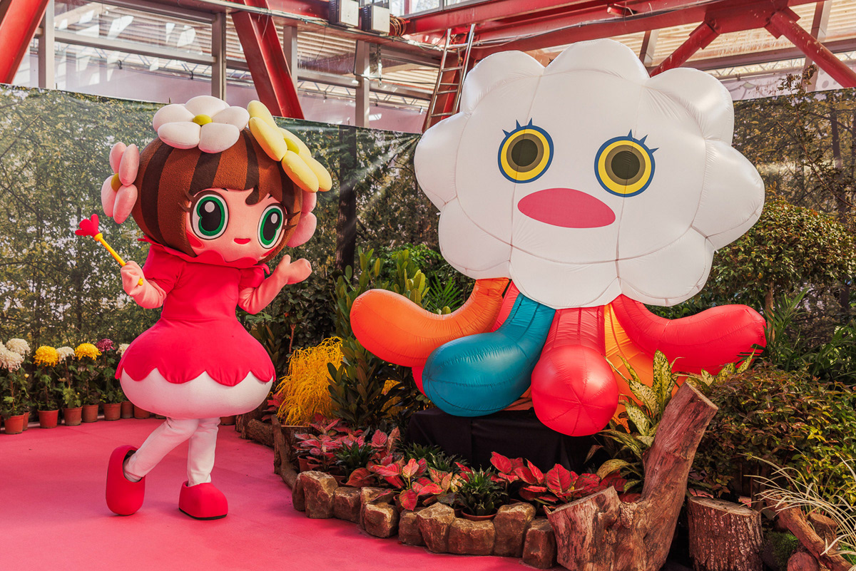 Character design  girl taiwan Event balloon