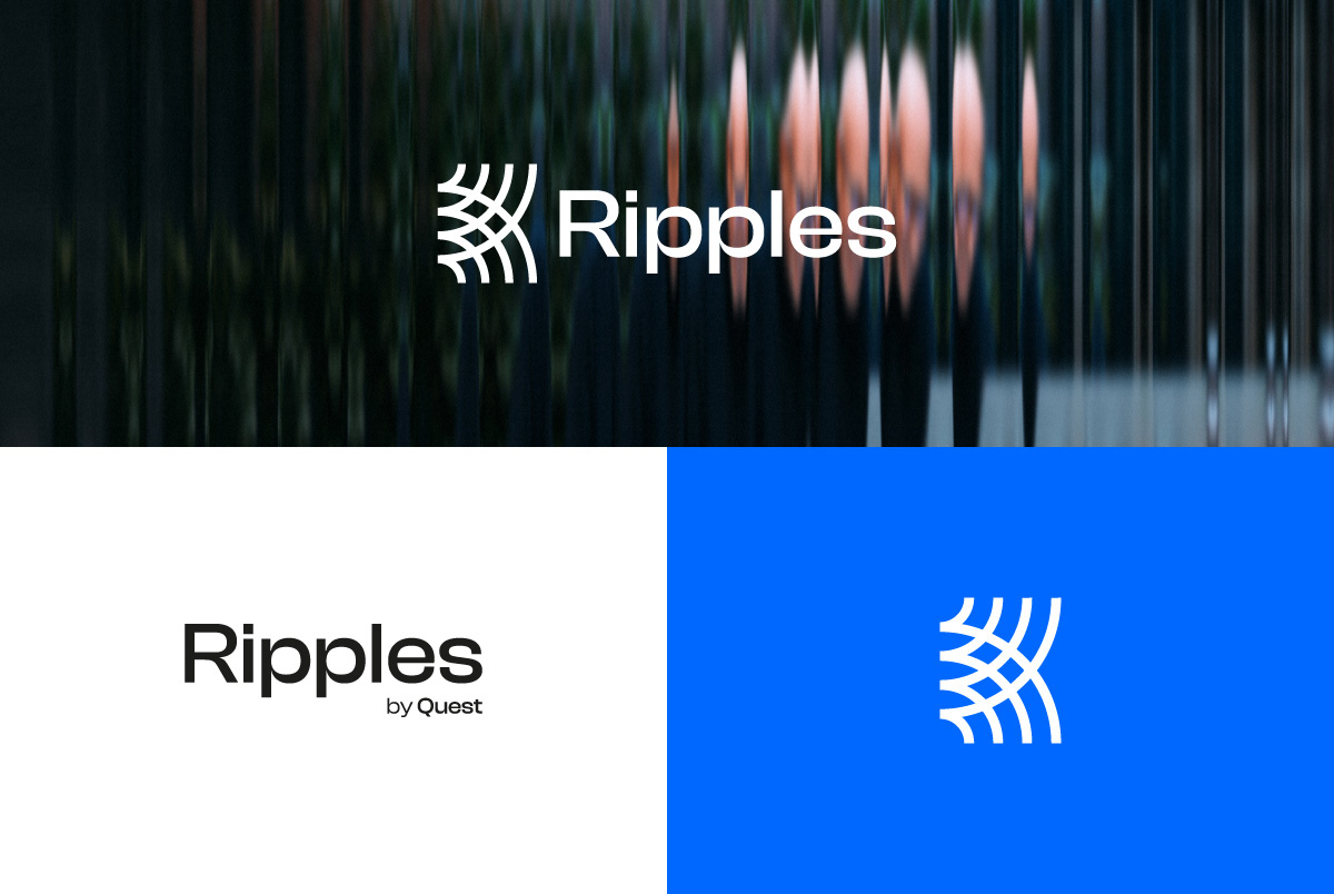 Advertising  app brand identity branding  Logo Design ripples symbol user interface visual identity Web Design 