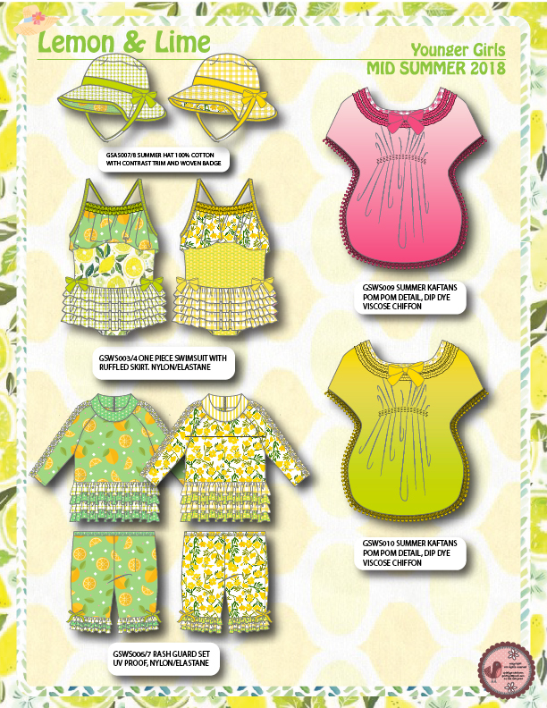 Childrenswear kidswear kids apparel fashion design trend direction Children's Wear apparel Kid's Apparel Spring summer 2018