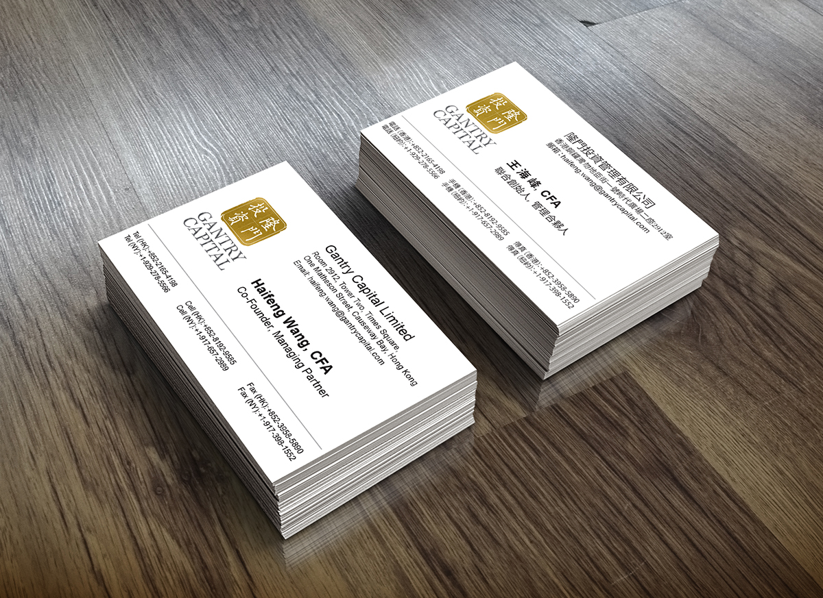 client project business card