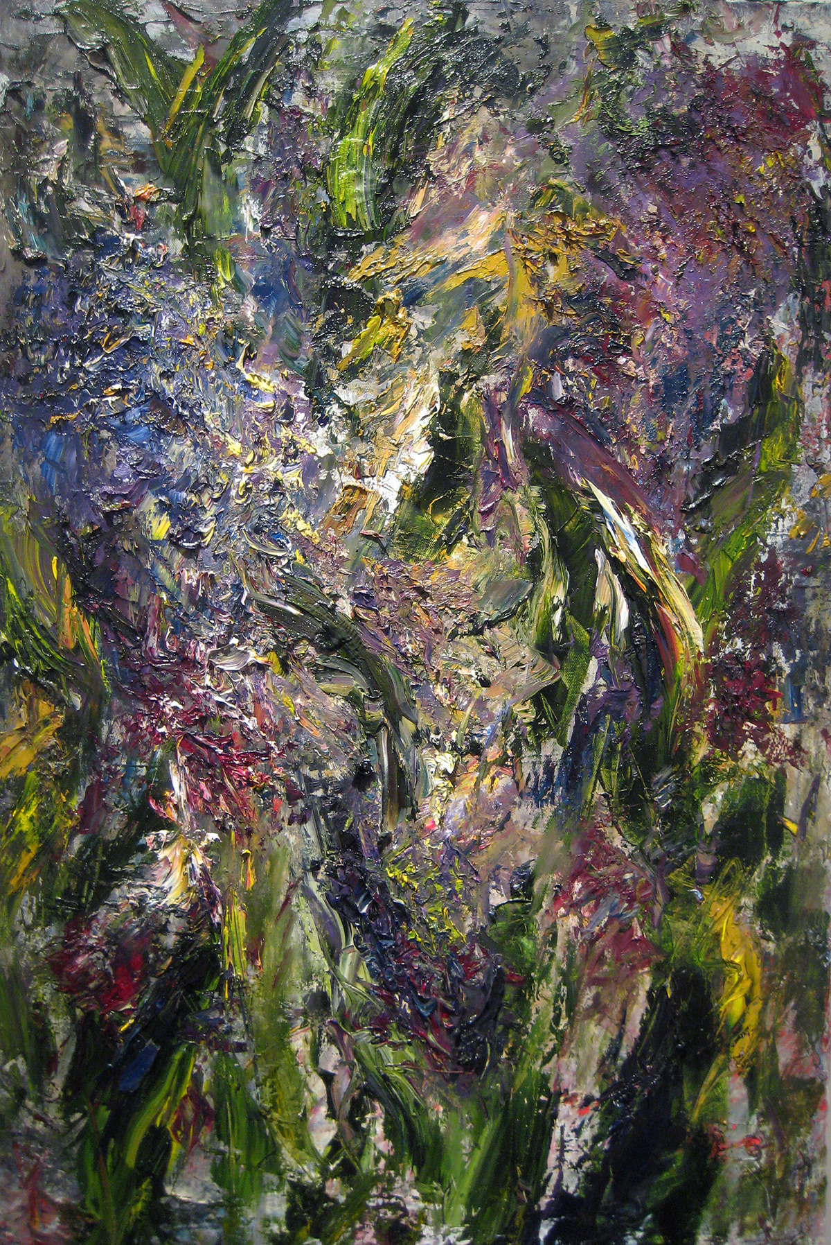 oil paint Abstract Expressionism landscapes art