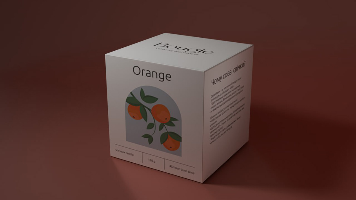 blender 3D Packaging product visualisation