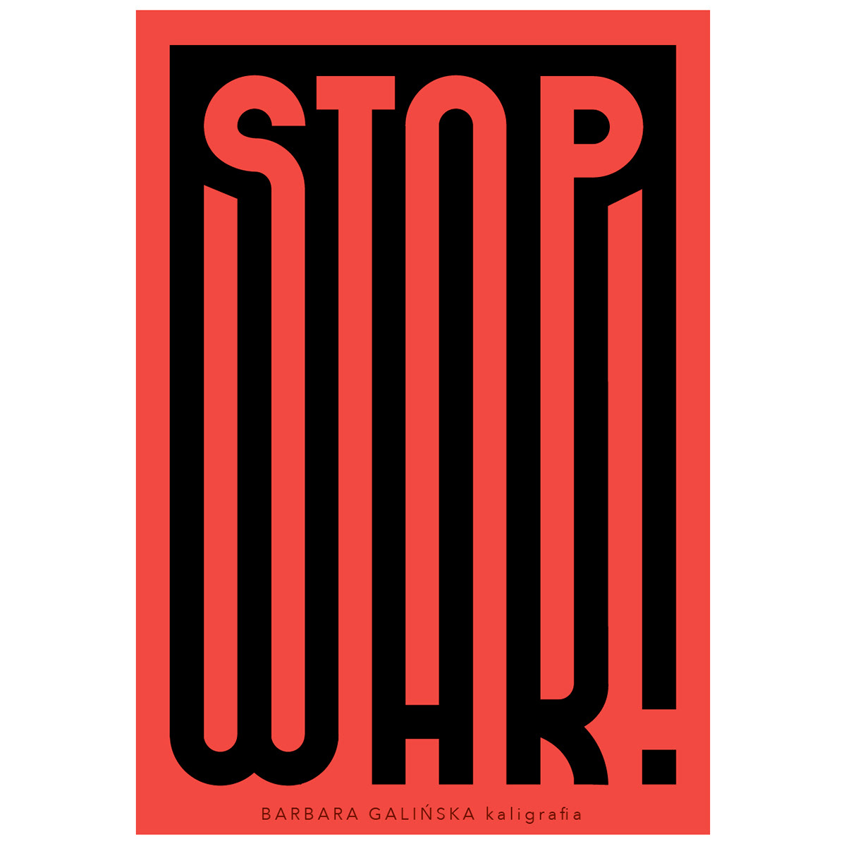 design poster STOPWAR