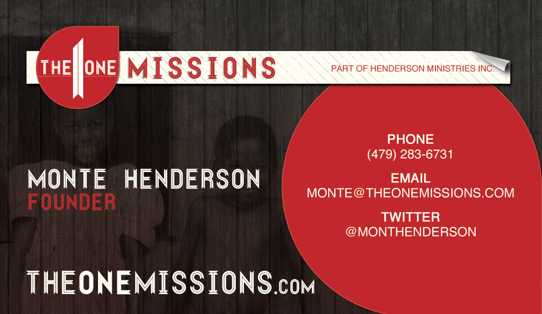 the one missions Henderson BWR design Website Blog graphics muse wufoo logo