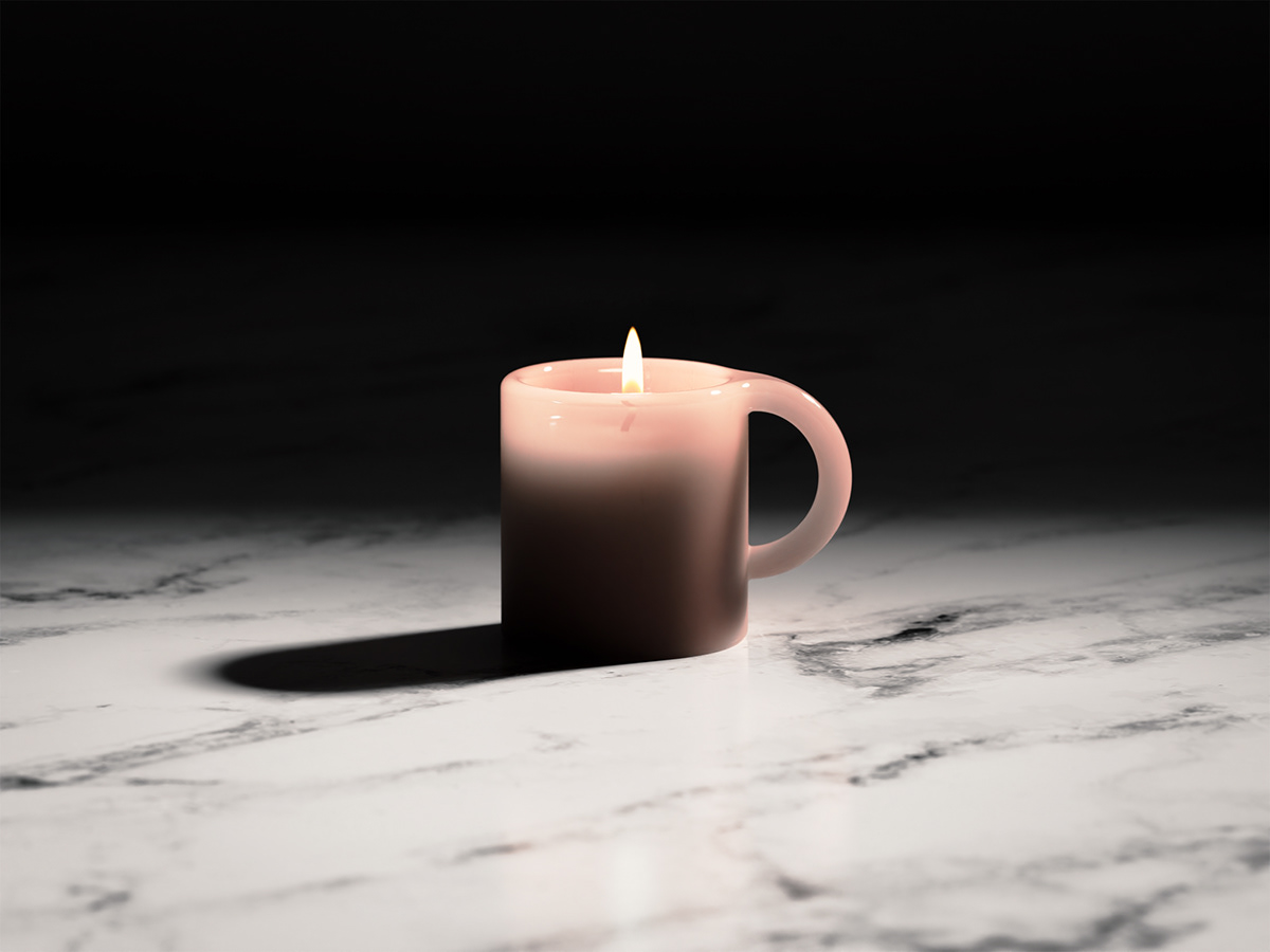 candle Coffee creative idea inspiration Interior living minimal objet simple