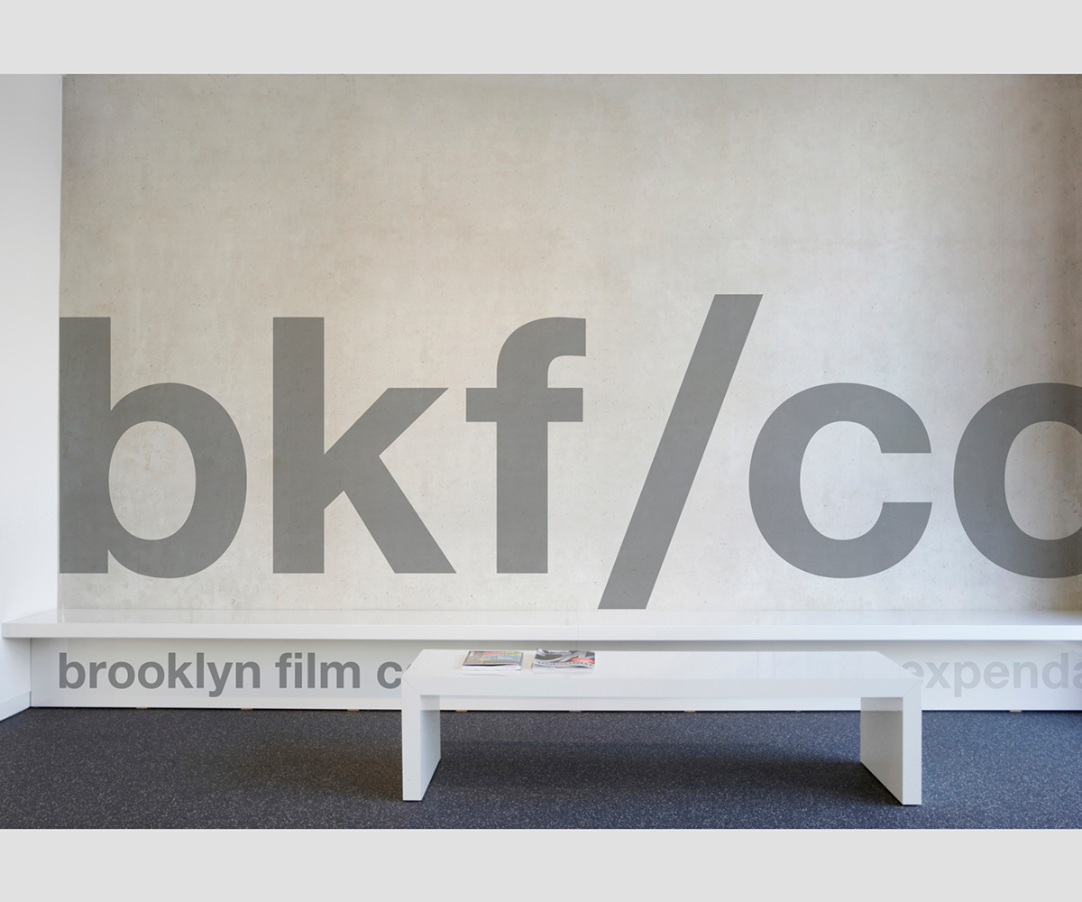 Brooklyn Film   company FTA design creative Brand System Identity System Anthony Stimola Ron Beach Jr Brooklyn Film Company bkf/co. New York san francisco