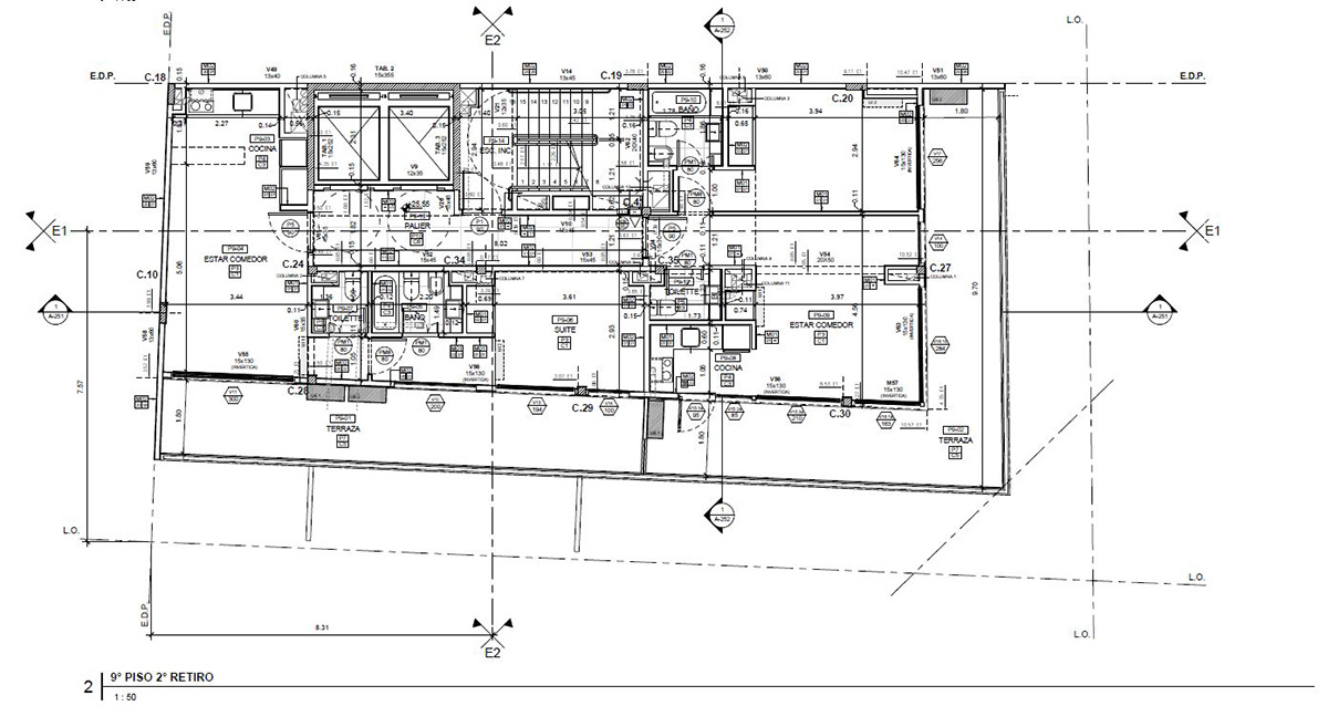 arquitectura BIM Documentación drawing documentation Planos Arquitectónicos plans revit