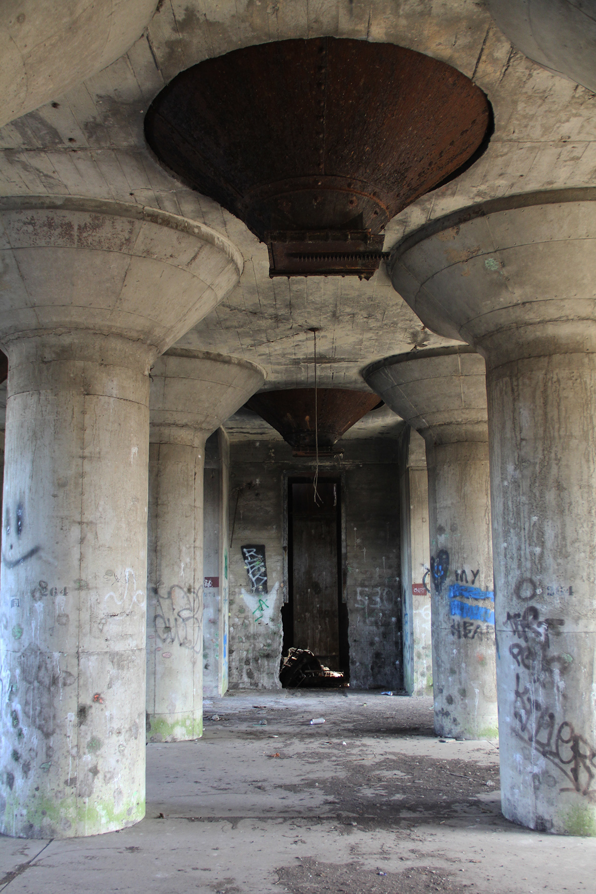Buffalo New York grain elevator industrial postindustrial rust belt abandoned decay