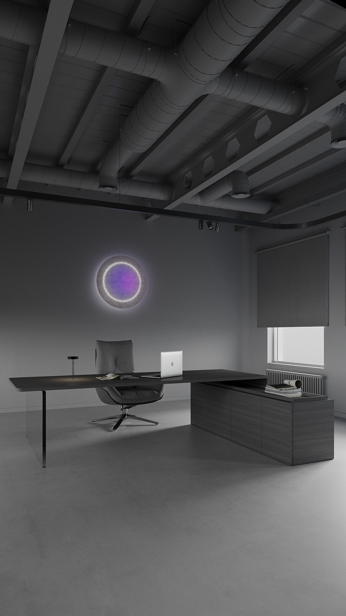 Office design visualization office furniture CoronaRender  3dsmax Render rainbow interiordesign officedesign