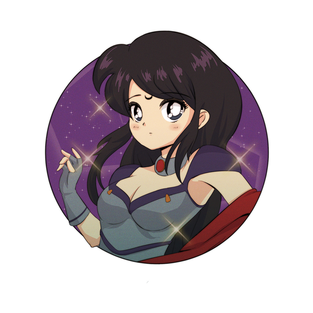 80s Anime Style Commission on Behance