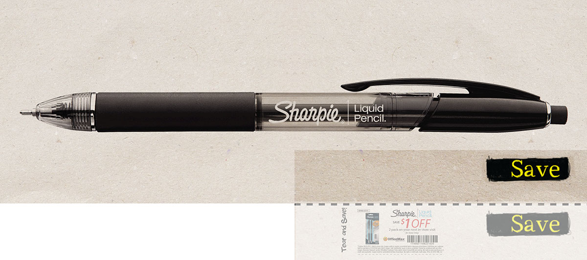 sharpie Liquid Pencil pencil pen savannah college of art and design