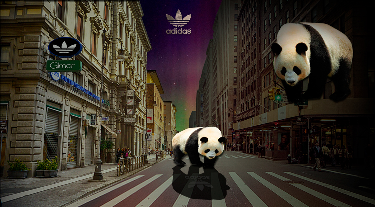 adidas Panda  city design