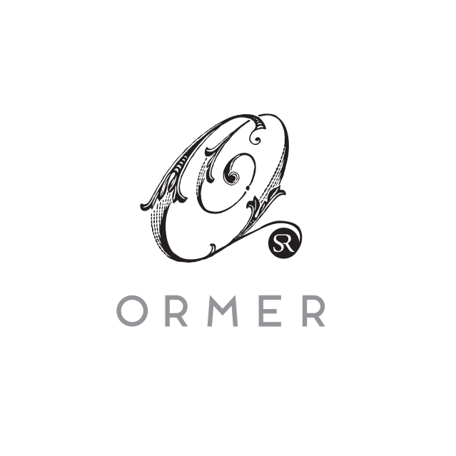 Ormer restaurant  joinedupthinking  jersey channel islands Logo Design Shaun Rankin