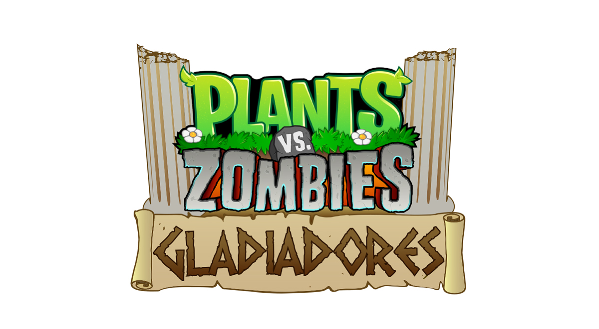 plants vs zombies jogo embalagem personagens