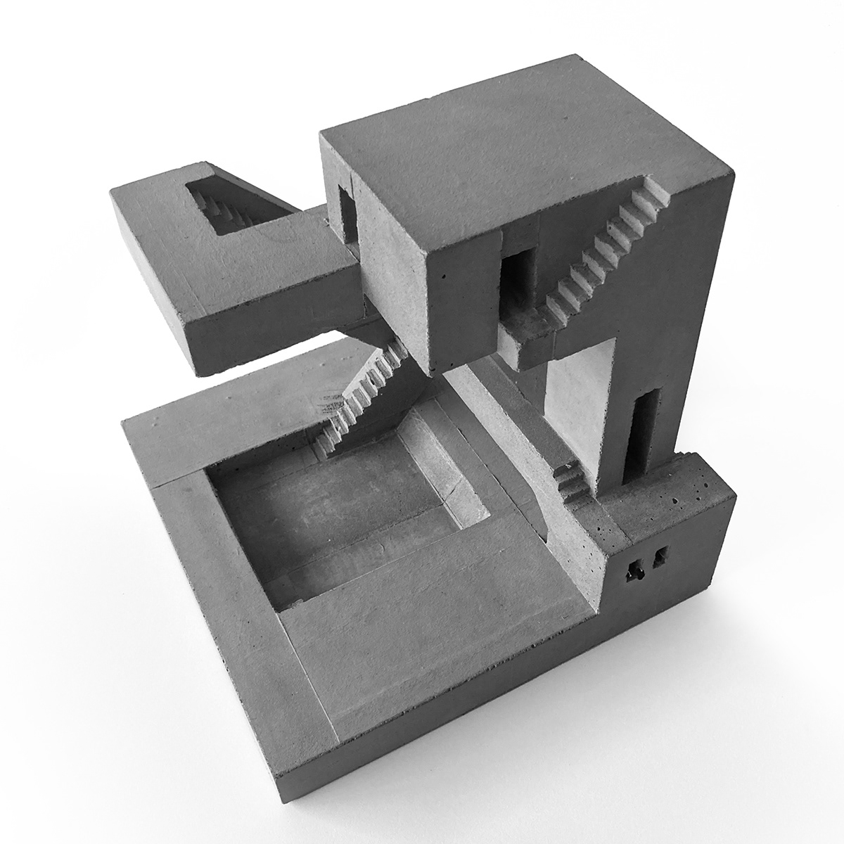 3D 3dprint architecture Brutalism Brutalist cement concrete design modern modular