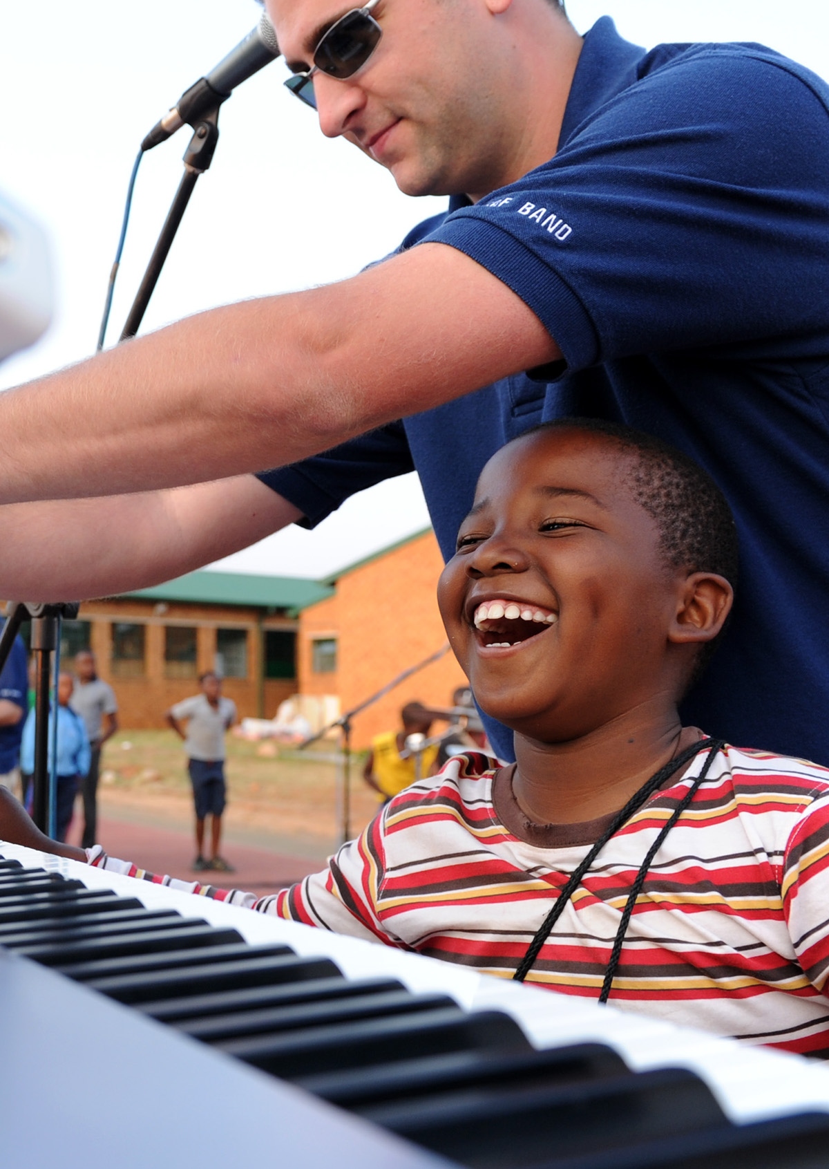 Adobe Portfolio Benjamin Wilson Air Force Band USAFE AFAFRICA south africa Community Outreach