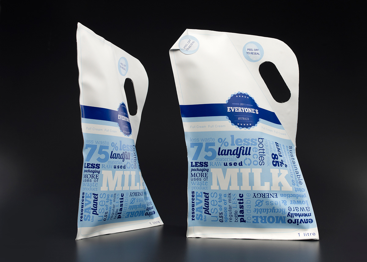 Packaging Sustainable enviromental milk Sustainable enviromental Next Generation Innovative