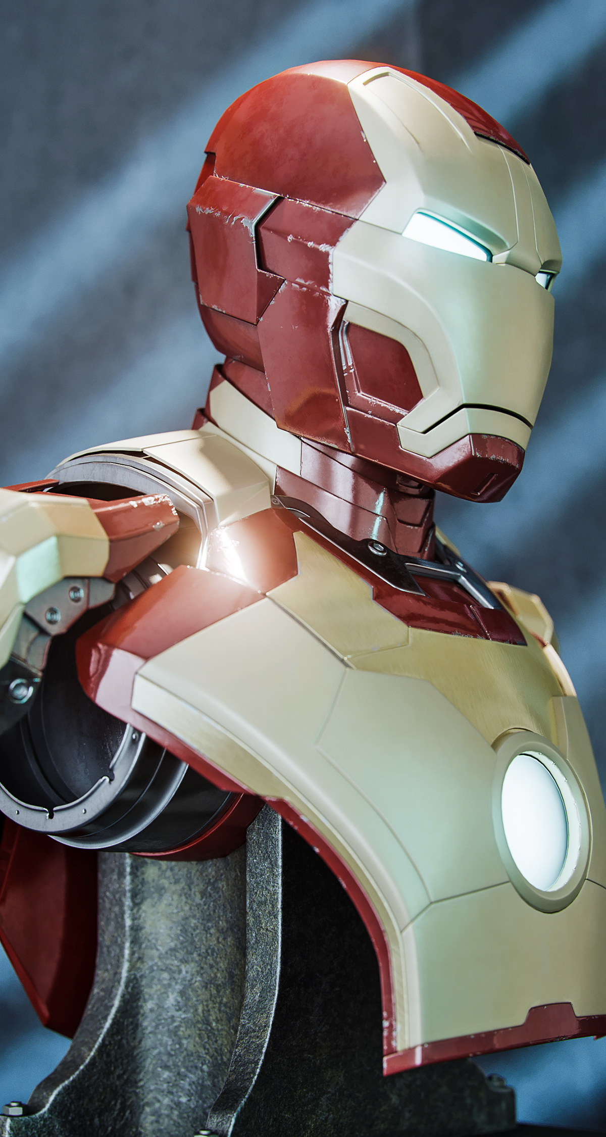 ironman marvel visualization Character model 3D corona 3dmax Render