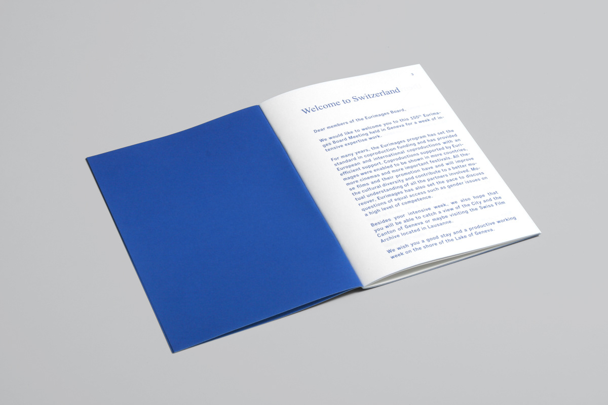 brochure blue agenda culture Europe