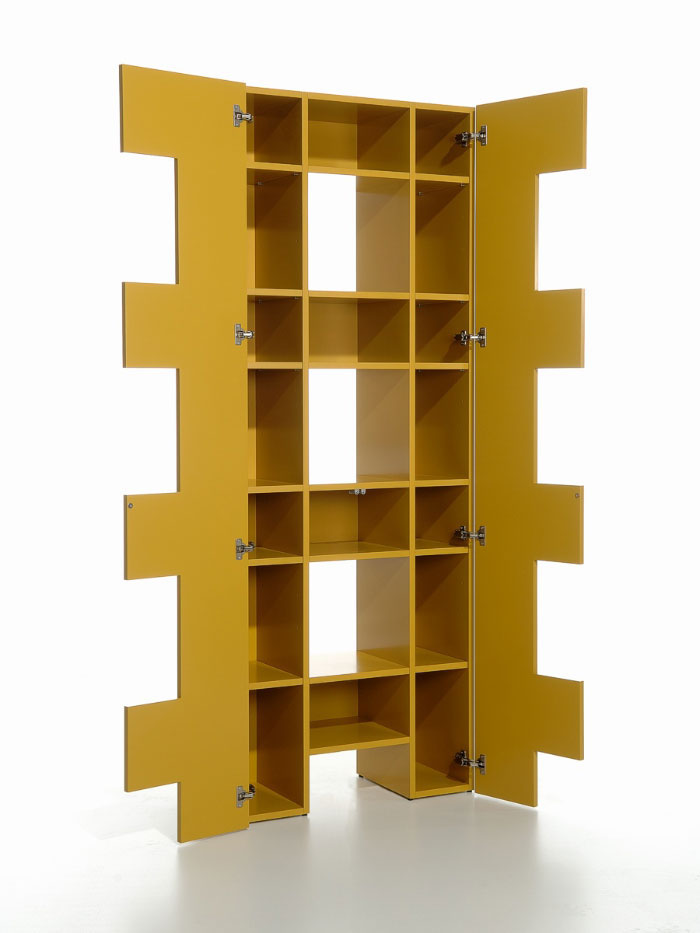rob castelijn dutch design bookcase furniture wardrobe cabinet case cupboard niche