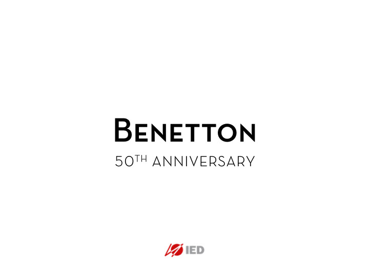 Event Invitation colors Benetton special edition GARDEN PARTY multi