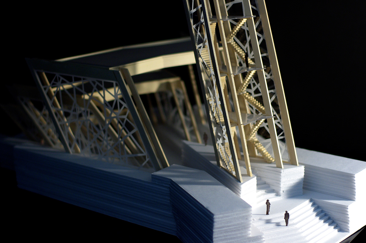 model pavilion building