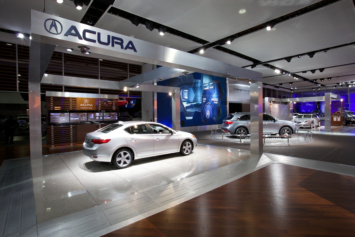 Acura Detroit Auto Show exhibit