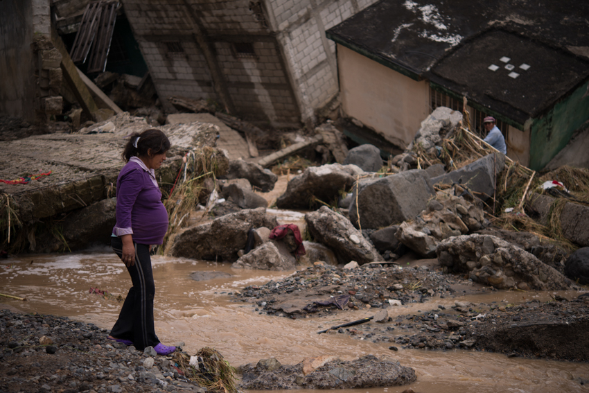 Guatemala river Pinula río Pinula water destruction houses gold scrapfinders