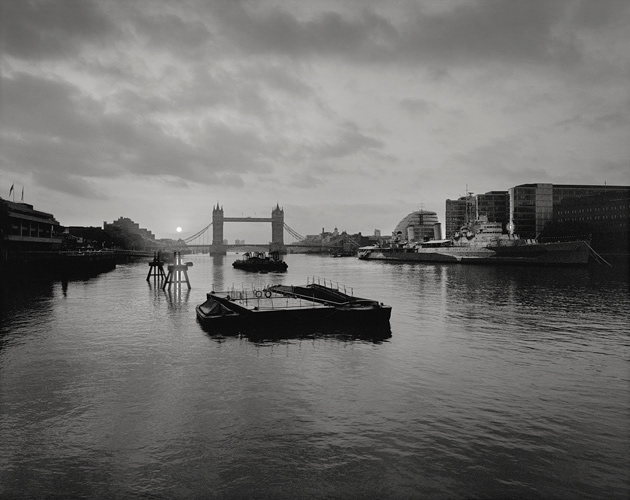 river thames London photographs large format Urban Landscape