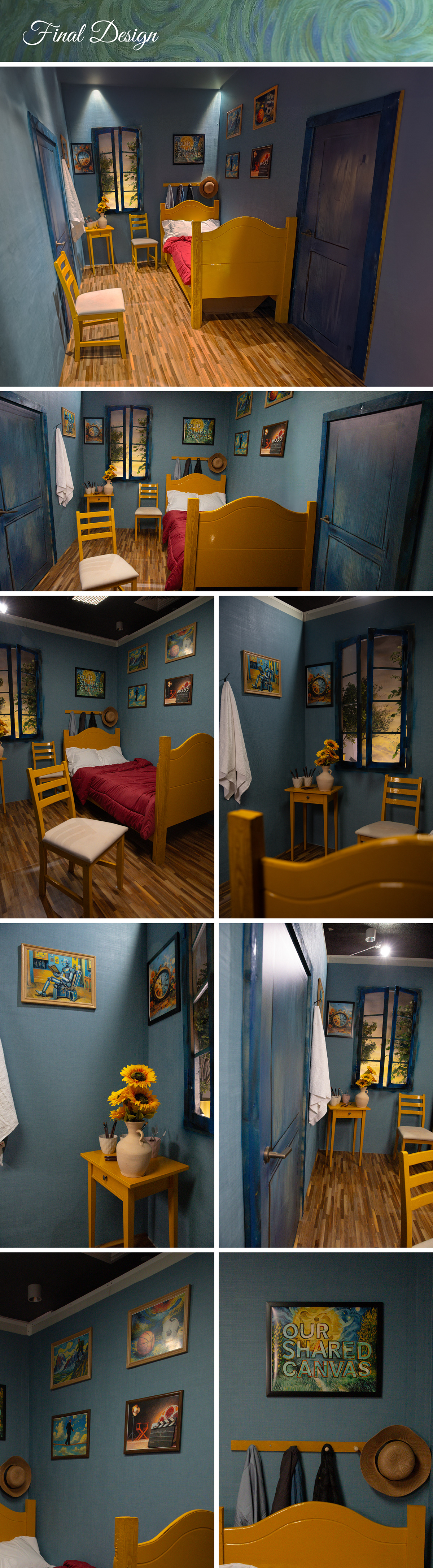 indoor interior design  van gogh vincent set design  setdesign interview real simulation