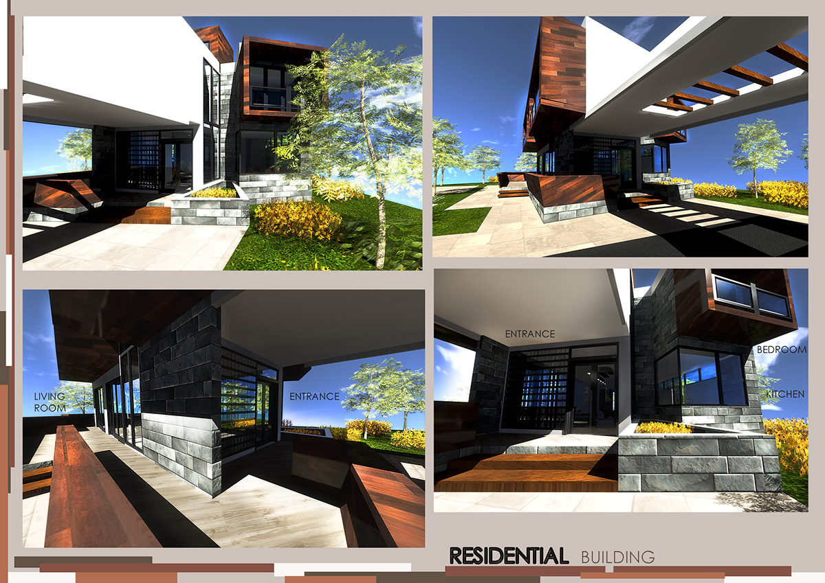 hotel residential building Interior design competitions modeling